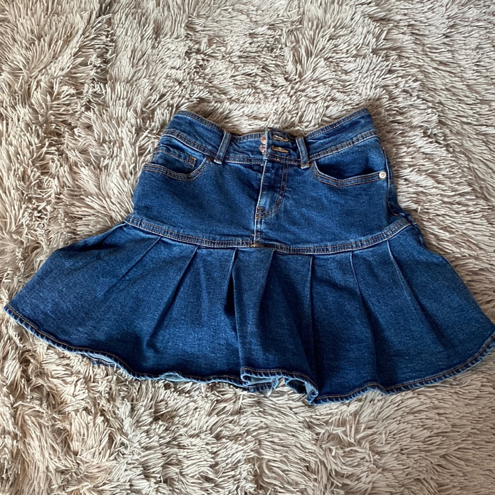 cute jean skirt from target!
